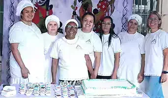 Aniversário da Casa da Palha com a comunidade.